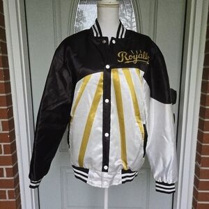 Retro Label Royalty Bomber Jacket
